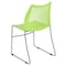 Flash Furniture Green Plastic Stack Chair, PK5 5-RUT-498A-GN-GG - alternate 4